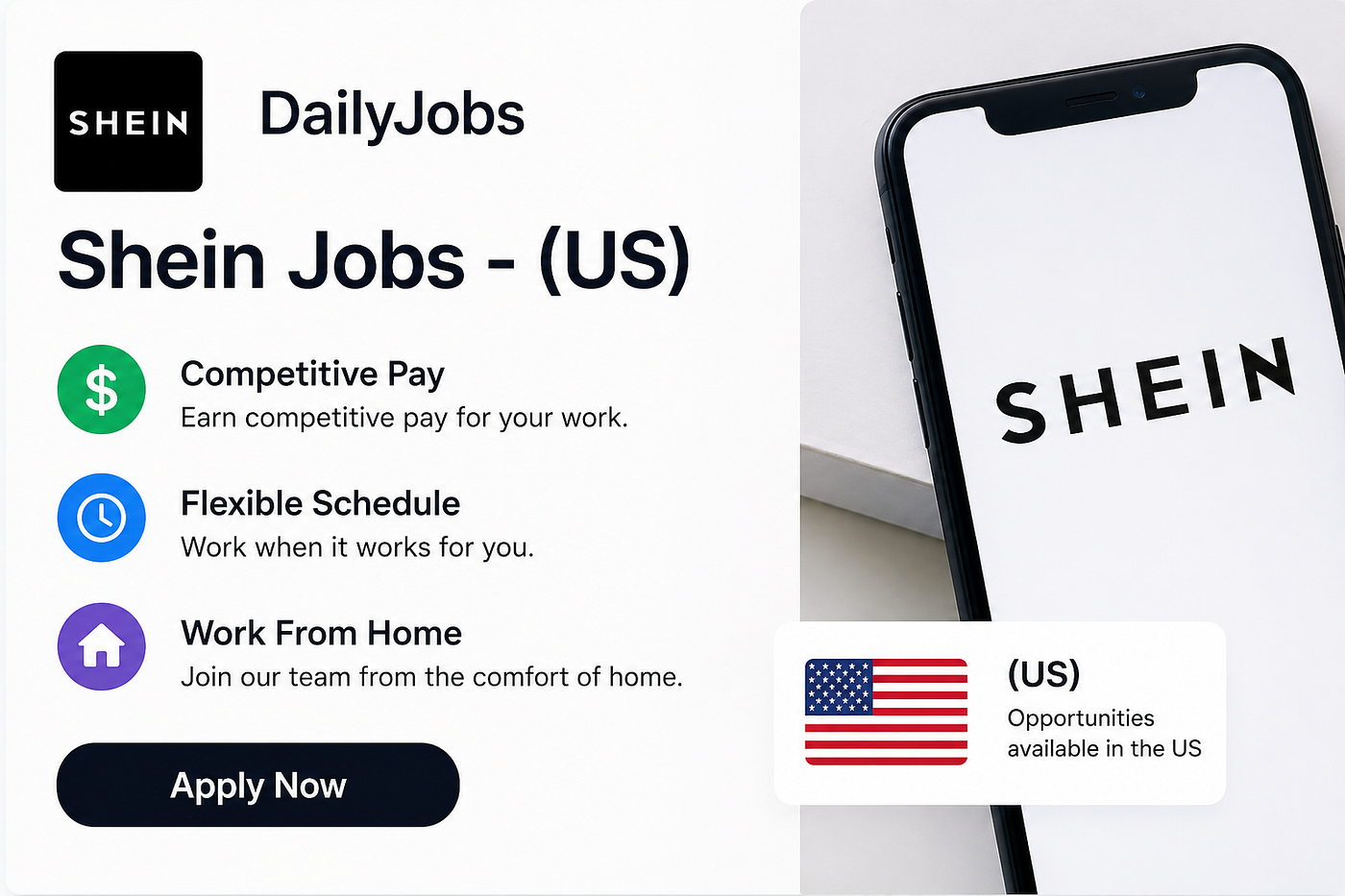 SHEIN Jobs in the USA: Career Opportunities, Benefits, and How to Apply