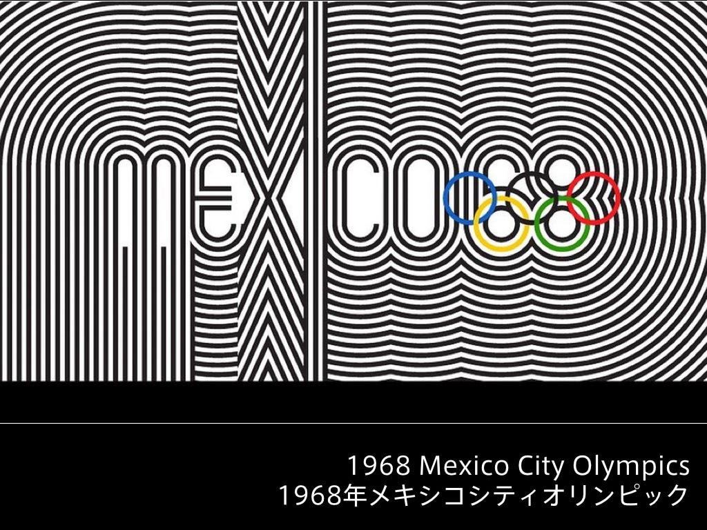 東京オリンピック1964年1968メキシコオリンピック新聞切り抜き