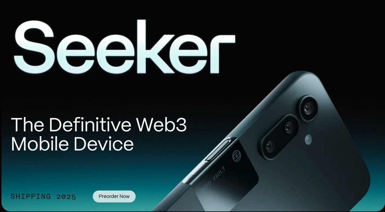 Bitop Review] Solana's Next Web3 Chapter: “Seeker” Phone Set