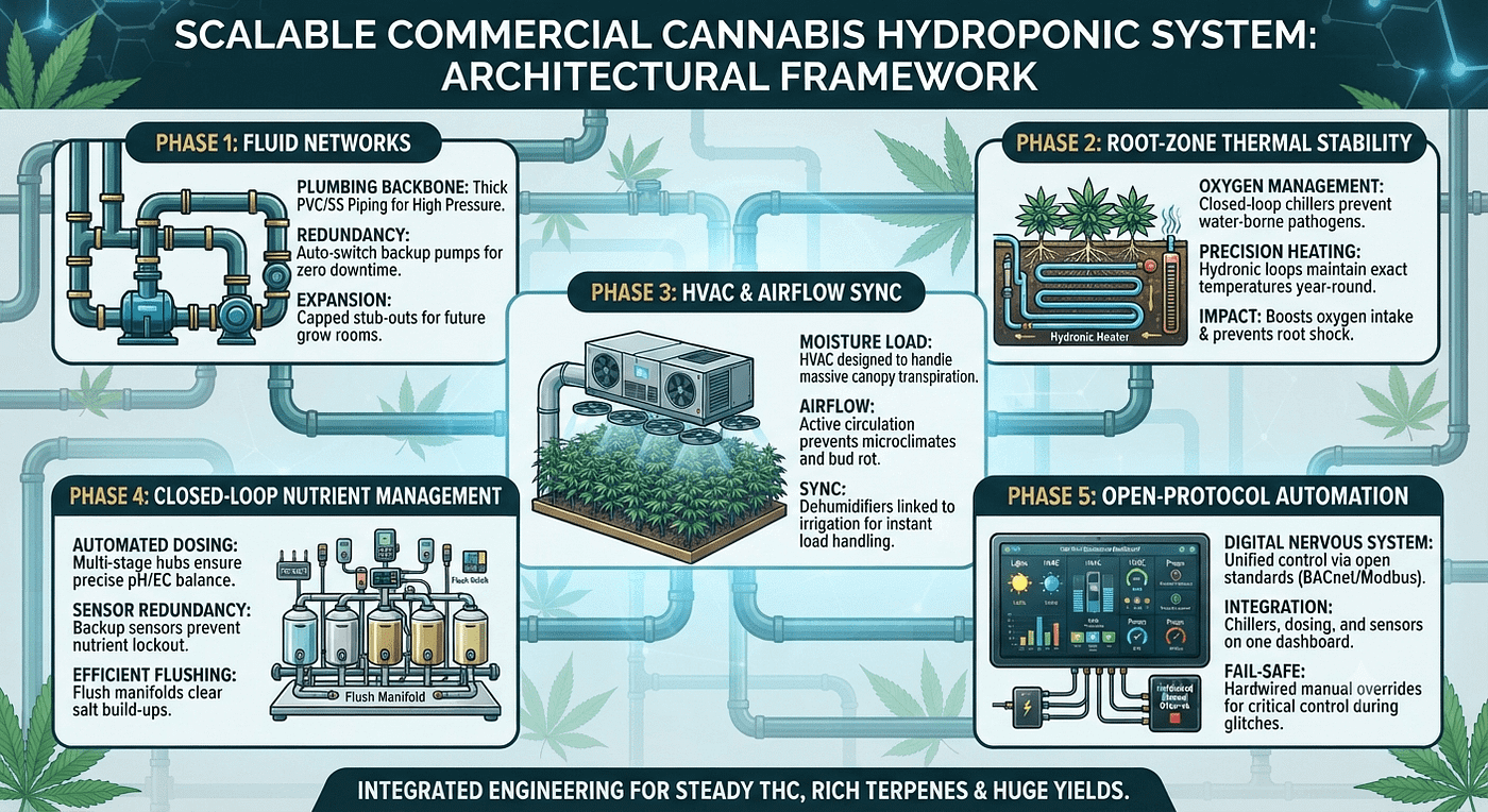Architecting Scalable Cannabis Hydroponic System