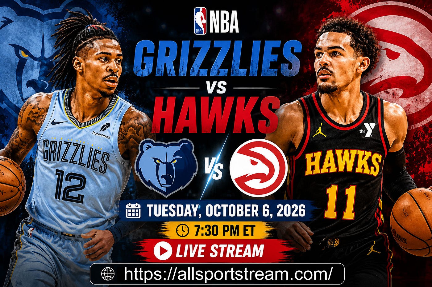 Watch Memphis Grizzlies vs Atlanta Hawks Live NBA 2026 Guide