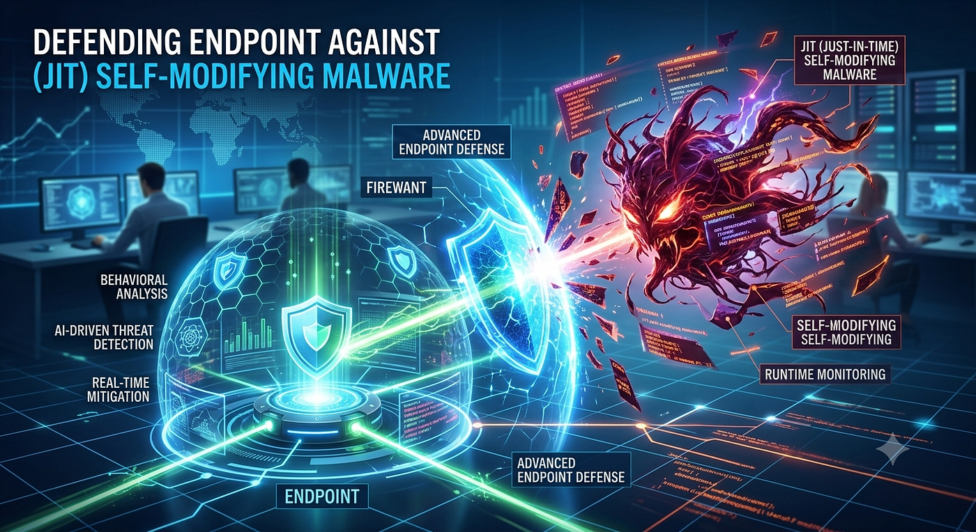 Defending EndPoint Against (JIT) self-modifying malware