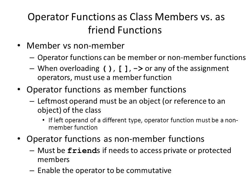 Solved Overloading Operators The input and output operators