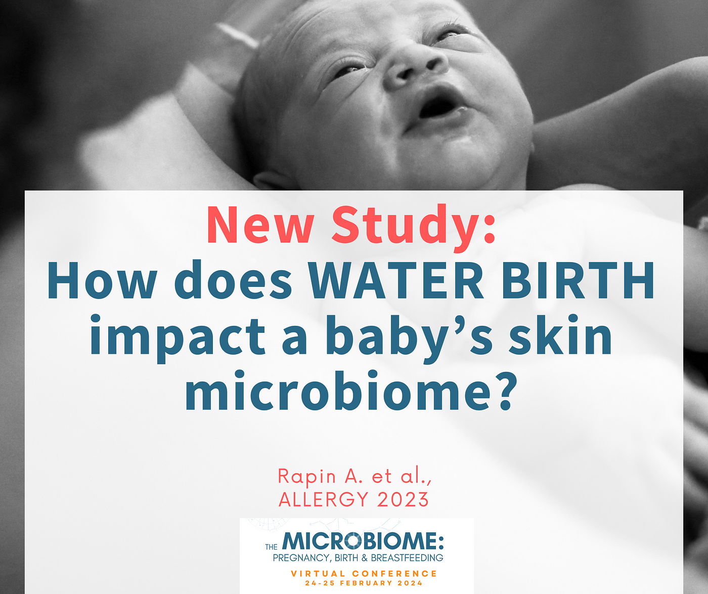New Study: How Does WATER BIRTH Impact A Baby's Skin Microbiome?, by Toni  Harman