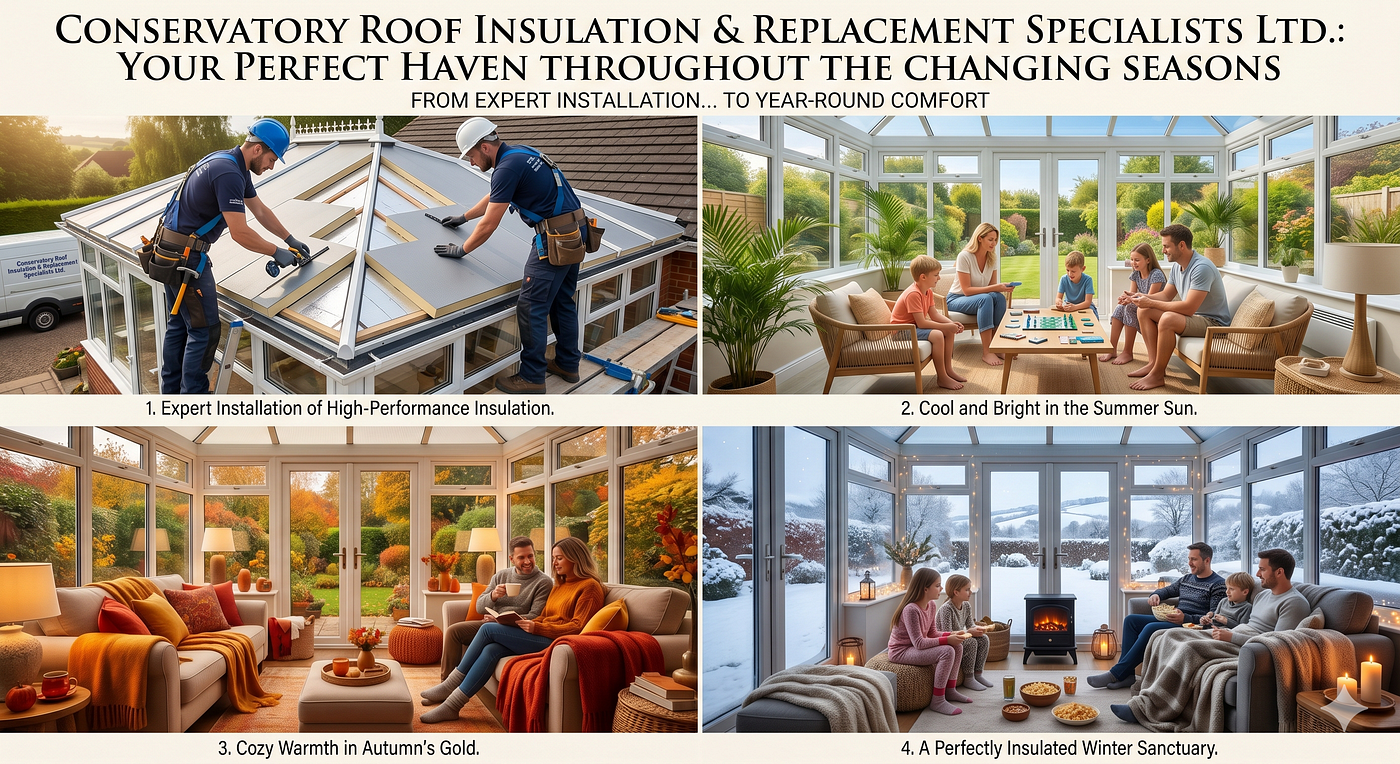 Conservatory Roof Insulation Plymouth — Create a Comfortable Living Space All Year Round