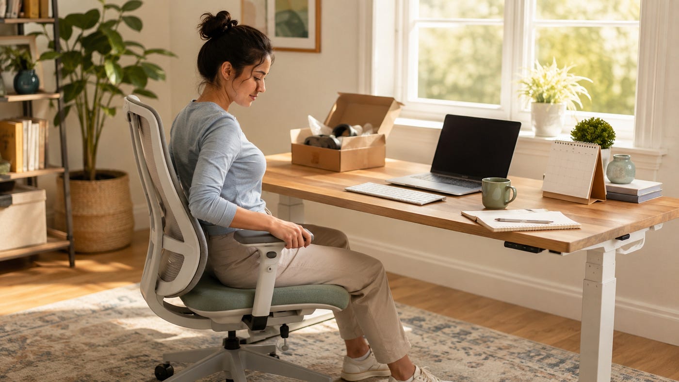 Why a New Desk Deserves a Real Chair