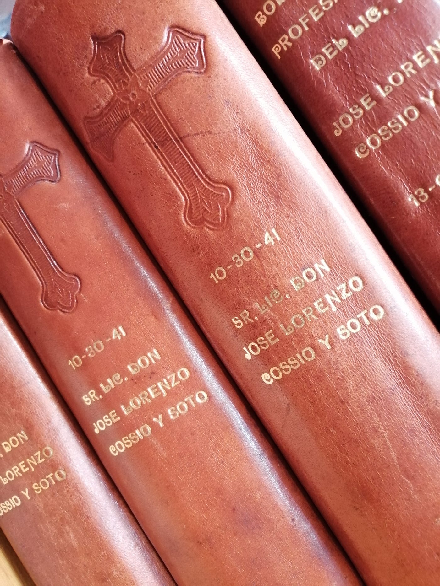 Organización del Archivo José Lorenzo Cossío y Cosío