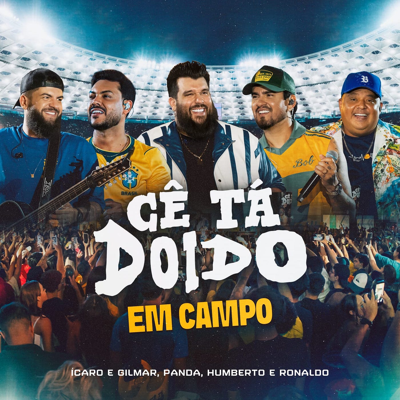 'CÊ TÁ DOIDO em Campo' chega às plataformas e aposta em hit para embalar a Copa do Mundo