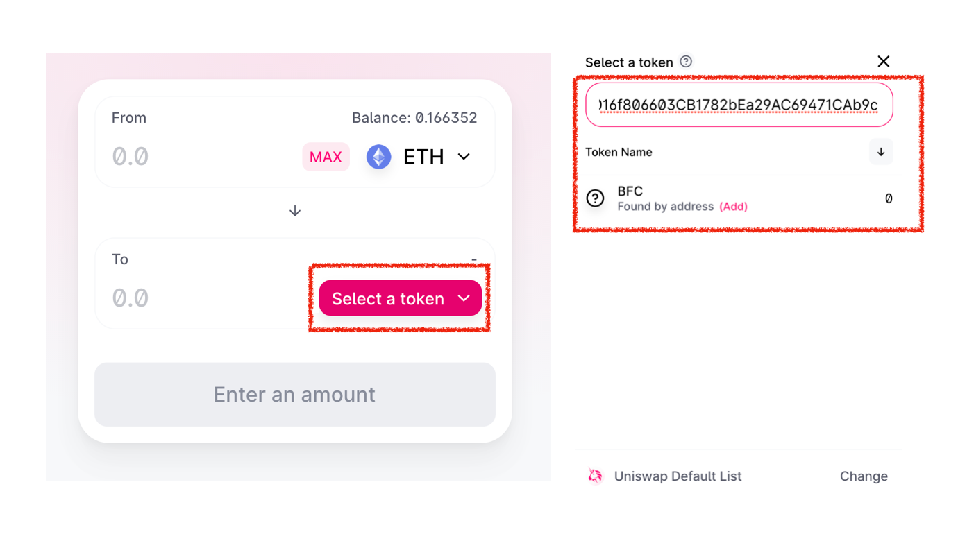 How to Token Swap on Uniswap. Learn how to swap BFC with ETH on… | by  Bifrost | Bifrost | Medium