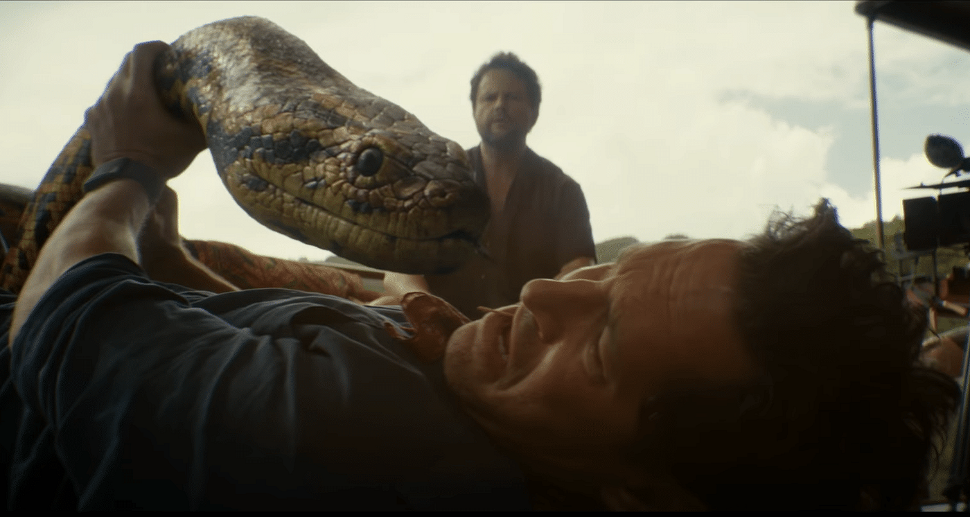 Paul Rudd and a Giant Snake Anaconda