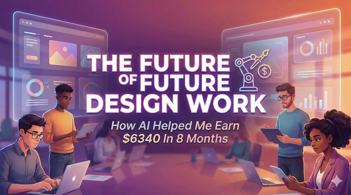 The Future Of Design Work : How AI Helped Me Earn $6340 In 8 Months | by  Kalpesh Ghelani | Dec, 2025 | Medium