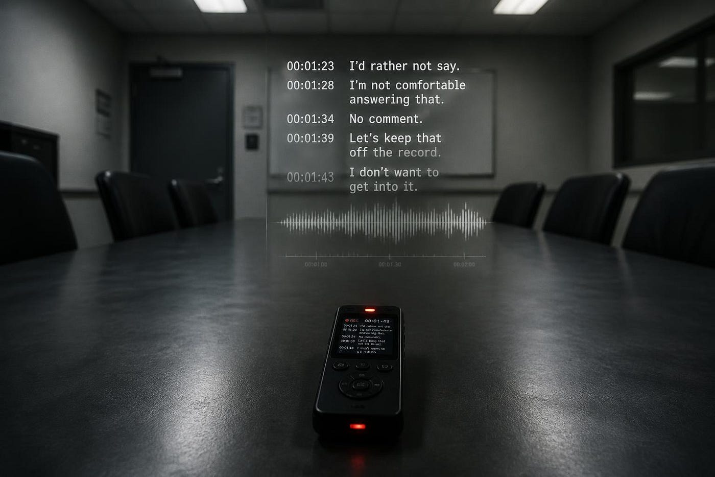 The AI-Recorder in the room
