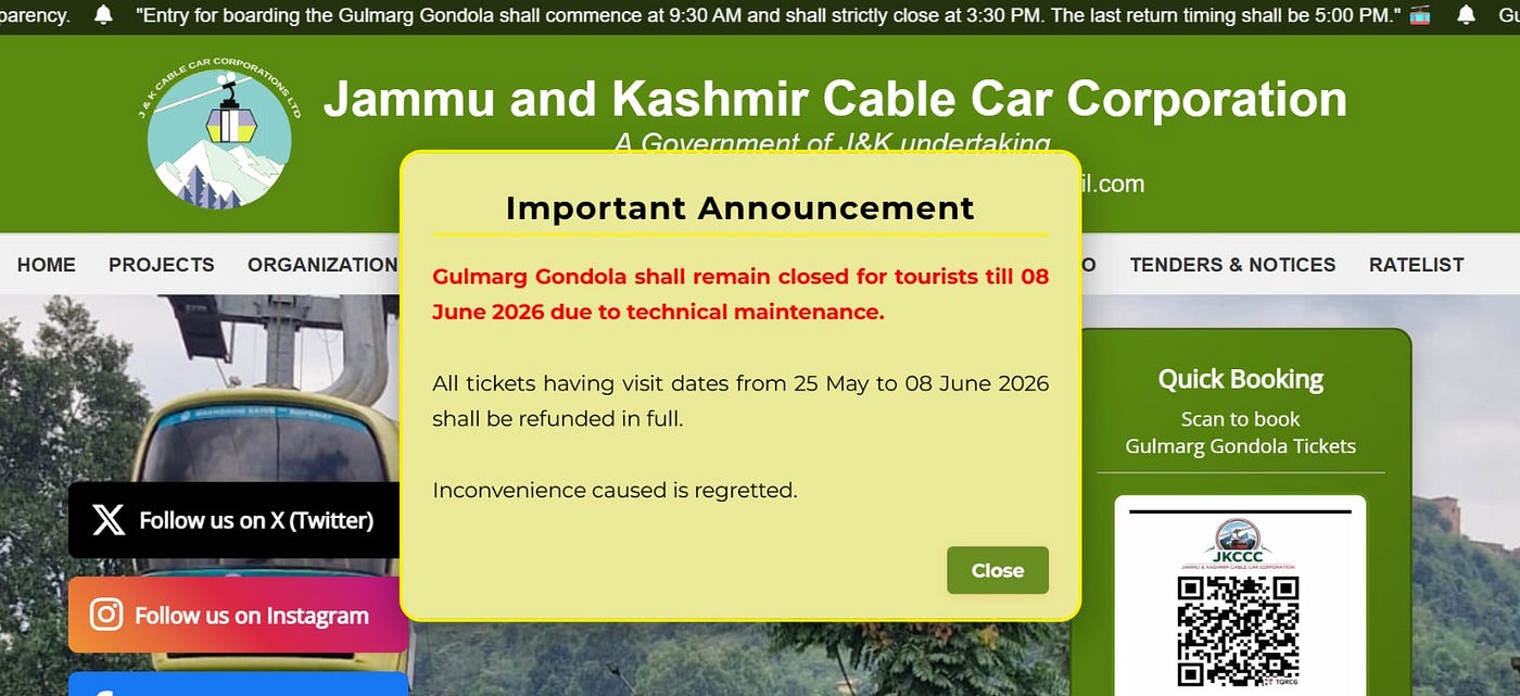 Gulmarg Gondola Suspension: How It Affects Your Kashmir Trip