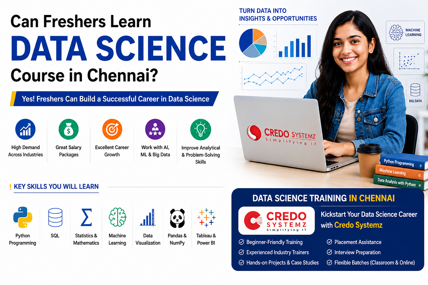 Can Freshers Learn Data Science Course in Chennai?