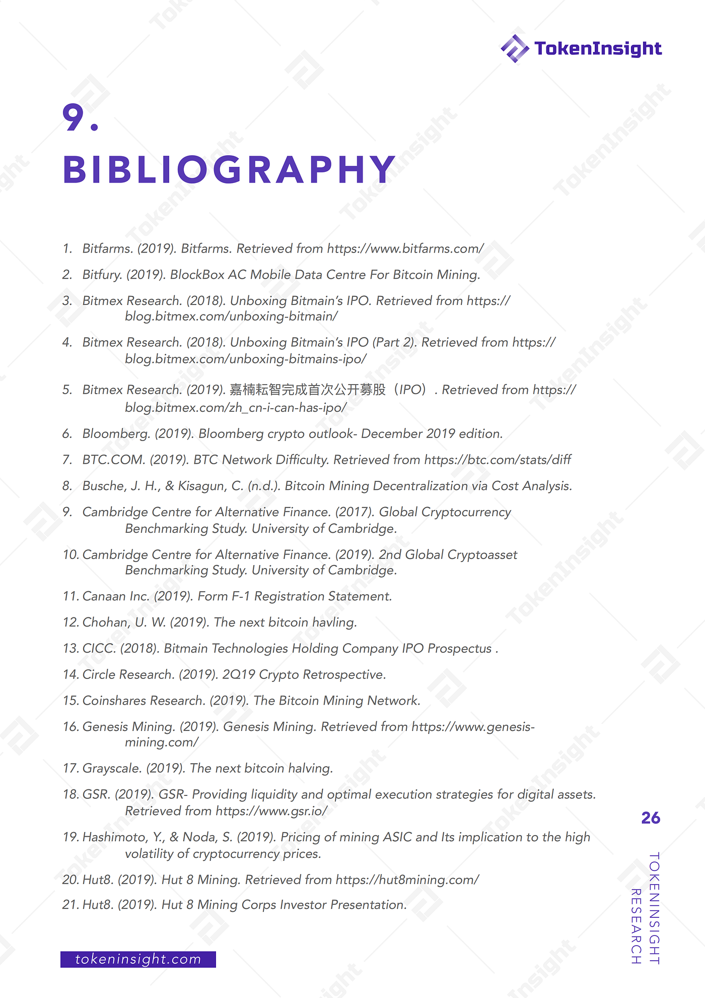 Halving May Not Be Priced in --2019 Mining Industry Annual Research Report  Shows | by TokenInsight | Medium