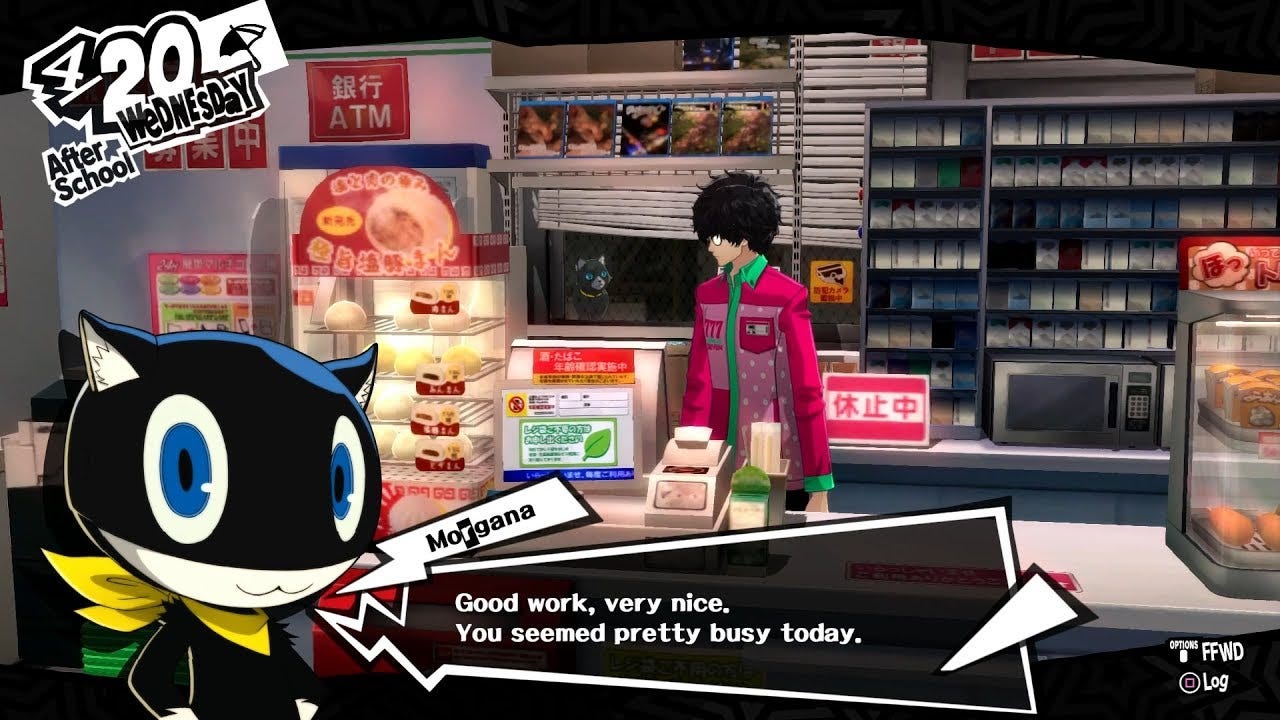 Persona 5 review: spectacular simulation of teenage life, Games