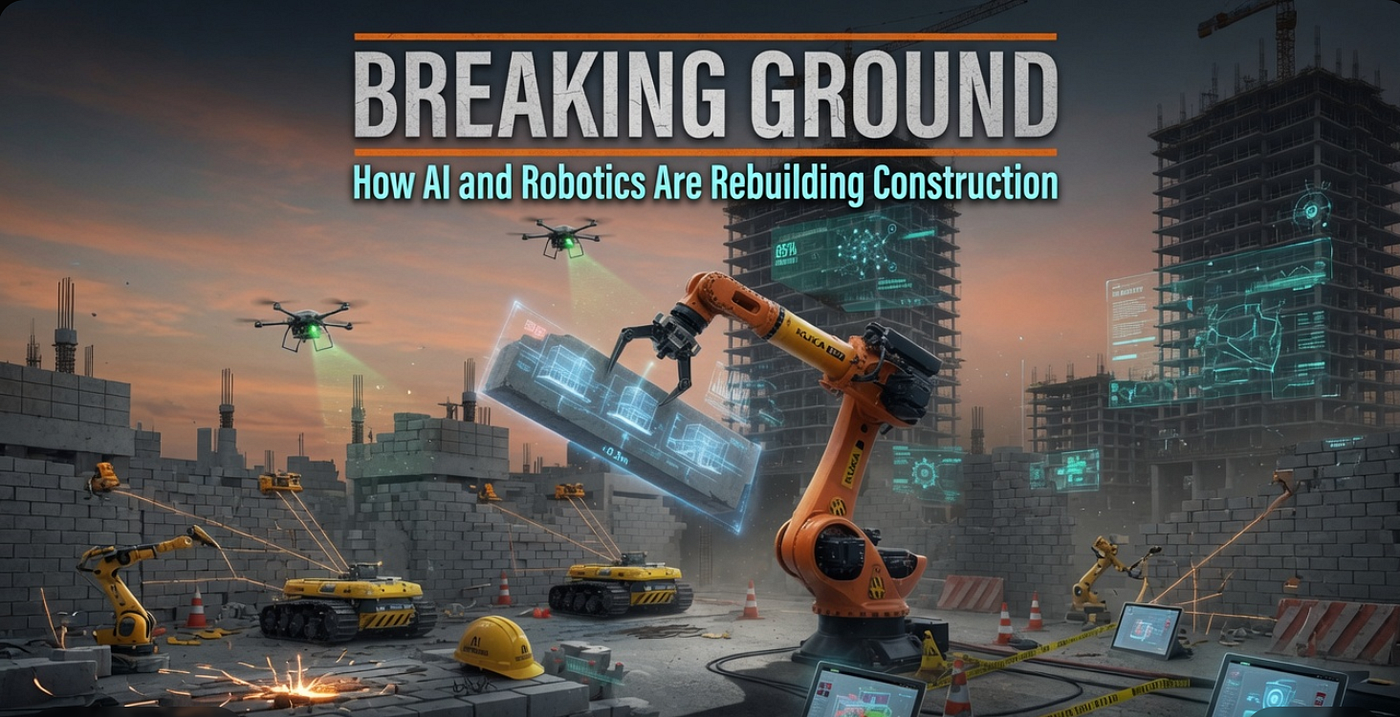Breaking Ground:
How AI and Robotics Are Rebuilding Construction