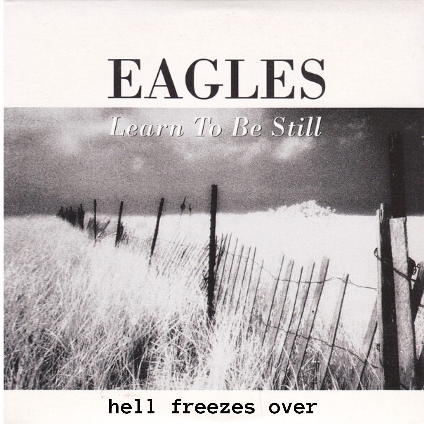 Don Henley and The Eagles doing what was a new song in 1994…”Get