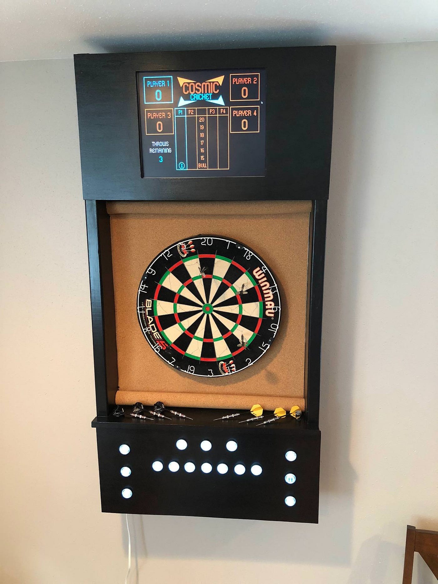 This Redditor Built a Raspberry Pi-Based Digital Scorer for His Dartboard |  by Cameron Coward | Medium