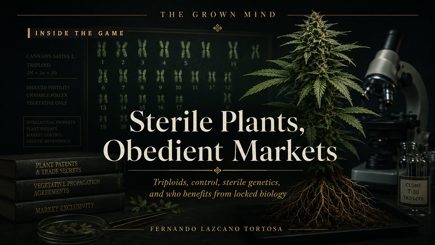 Inside the Game: Sterile Plants, Obedient Markets