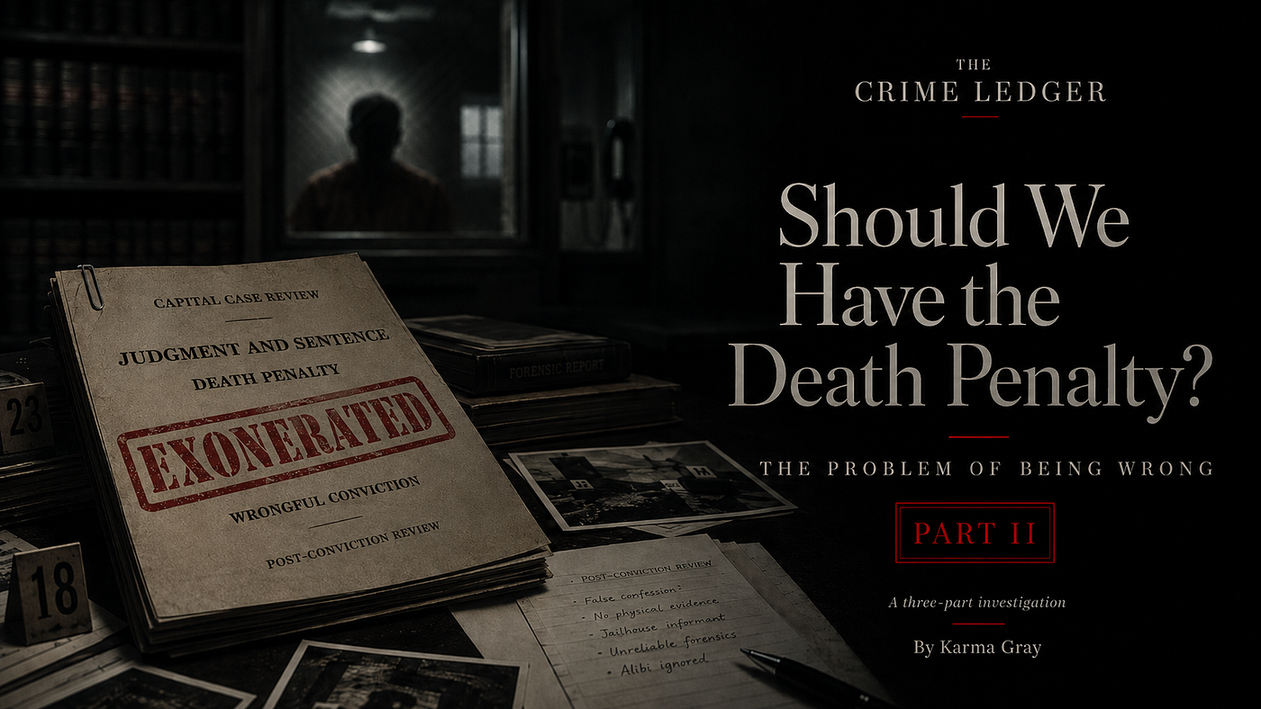 The Problem of Being Wrong | Should We Have the Death Penalty? | Part 2