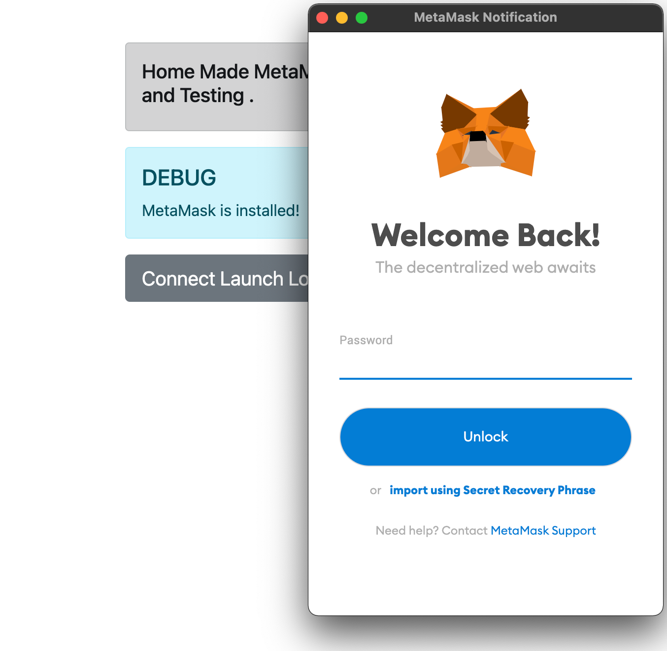 Intro to Metamask for Dapps. Start to develop for the reigning web3… | by  Keno Leon | Coinmonks | Medium