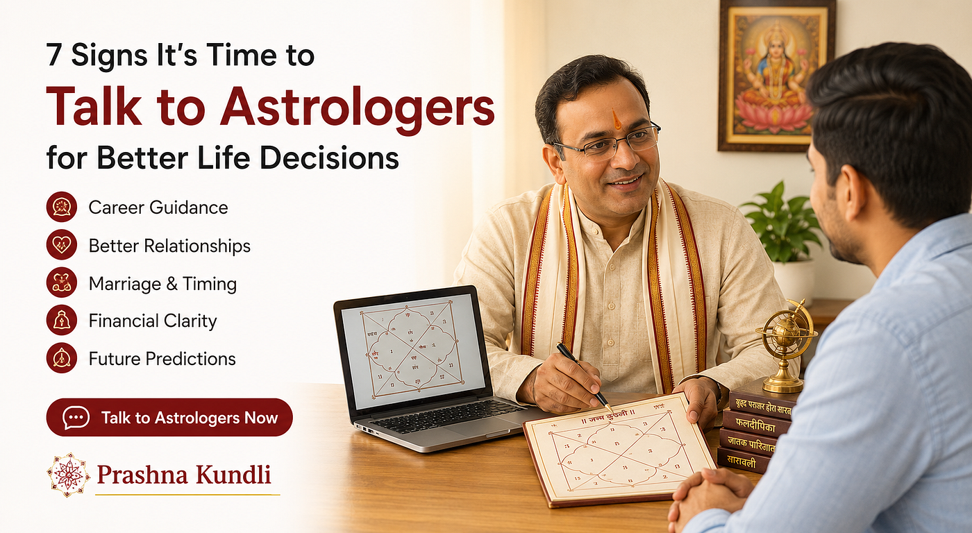 7 Signs It’s Time to Talk to Astrologers for Better Life Decisions