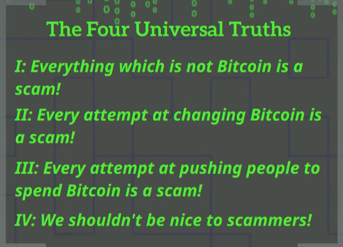 Bitcoin purism more effective than maximalism? | by Henk van Cann | Happy  Blockchains | Medium