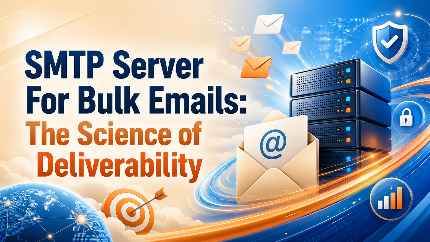 SMTP Server For Bulk Emails: The Science of Deliverability