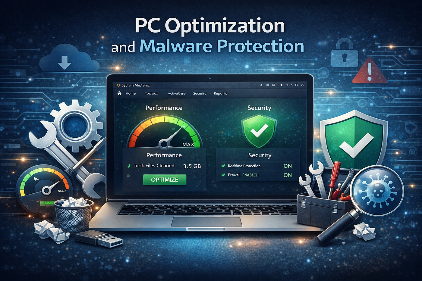 PC Optimization and Malware Protection: Keeping Your Computer Fast and Secure