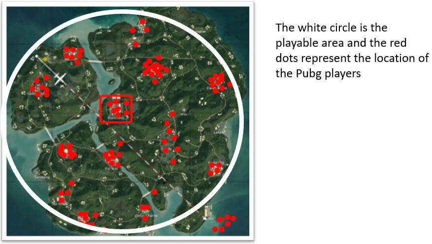 grådig Med andre ord forhindre Is there a machine learning algorithm behind Pubg's Circle Mechanics ? | by  Karan Gandhi | Medium