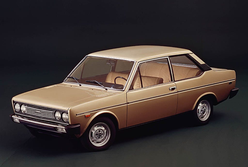The Awesome Fiat 131 Abarth. What do you do if you're comfortably
