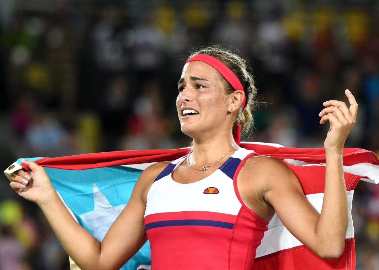 Mónica Puig  Monica puig, Sports jersey, Fashion