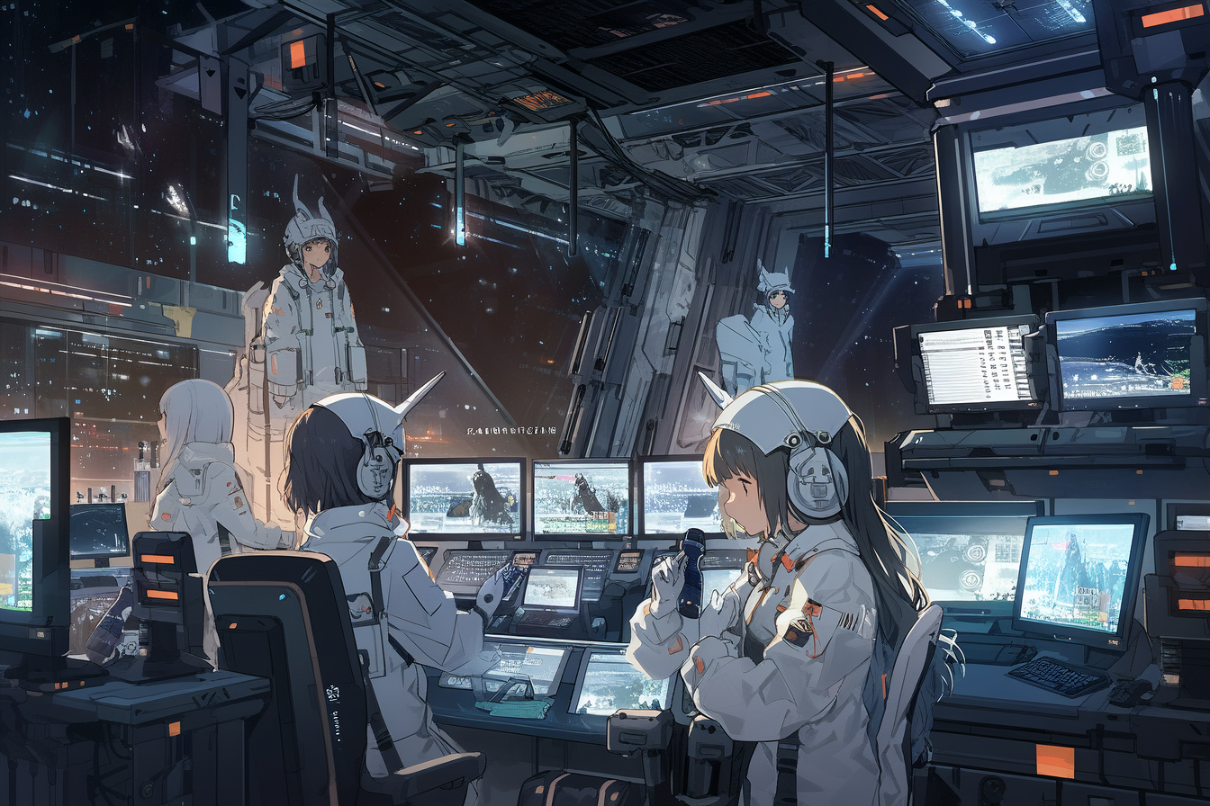 anime space station