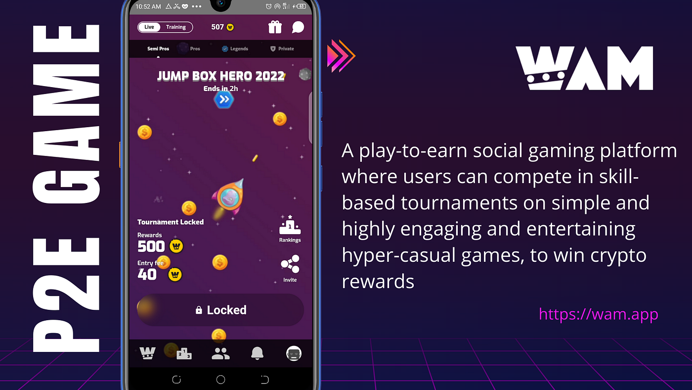WAM.App: Play with Friends & Earn Crypto | by Samuel Olapade |  DataDrivenInvestor