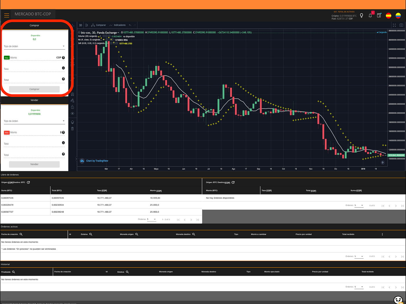 Cómo realizar intercambios entre pesos colombianos (COP) y criptomonedas en  Panda Exchange | by Anaibeth M. H. | Panda Exchange | Medium