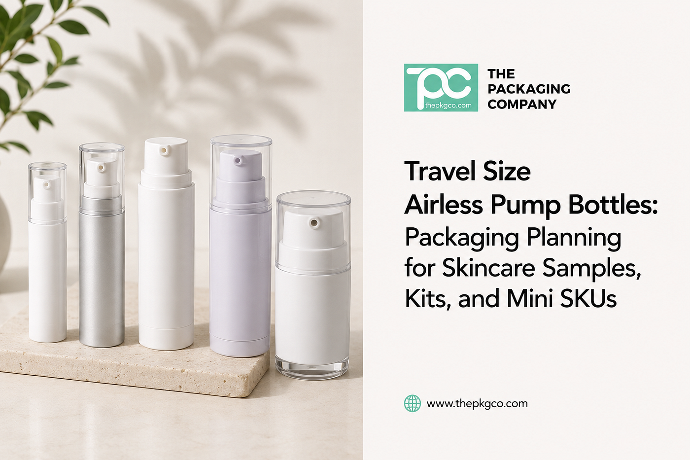 Travel Size Airless Pump Bottles: Packaging Planning for Skincare Samples, Kits, and Mini SKUs