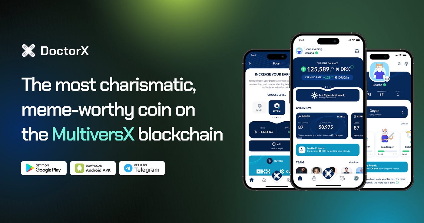 Exciting Updates for DoctorX: Join the Free Crypto Mining Revolution | by  Sophia Lopez | Cryptophia | Medium