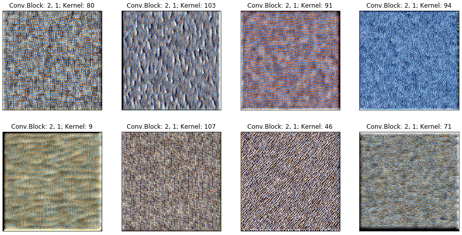 CNN kernel visualization (block 3)