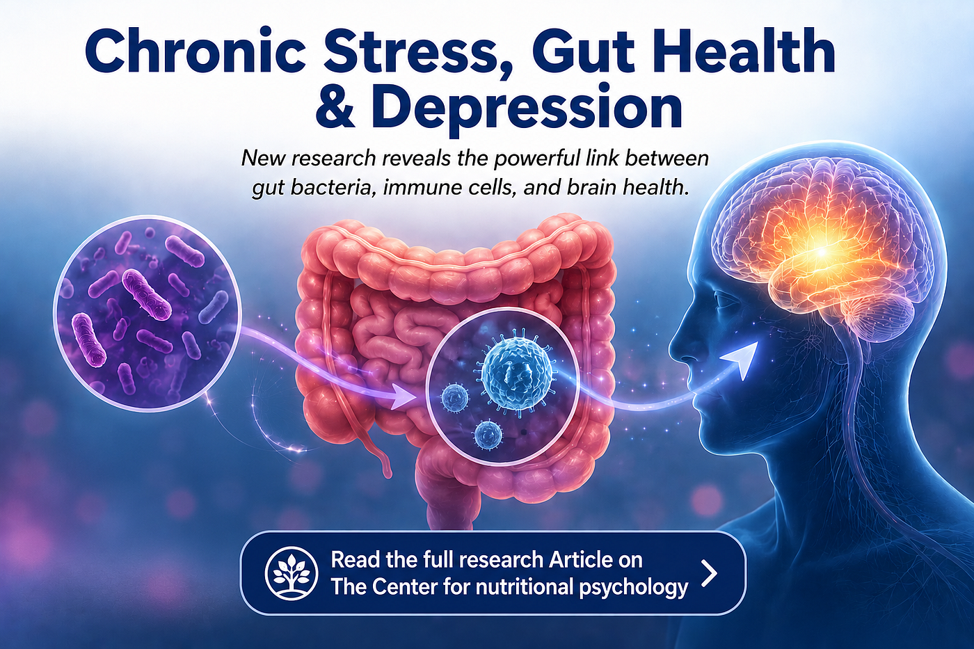 Chronic Stress, Gut Microbiota, and Depression: New Research Reveals a Key Immune Link
