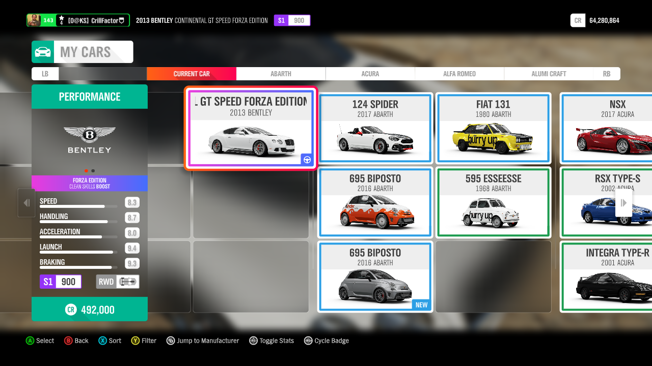 The Completionist Life: Forza Horizon 4 (Part II — The Menus)