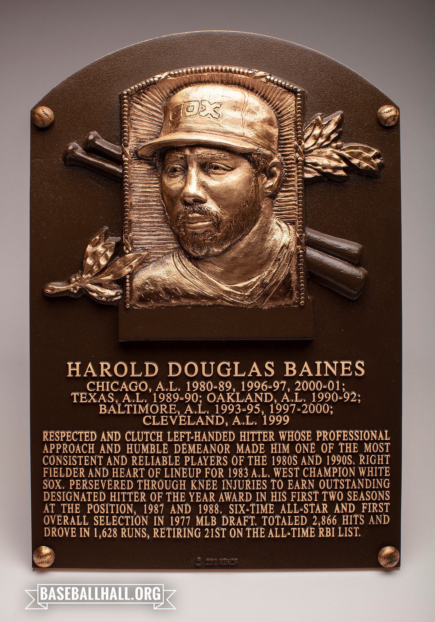 Harold Baines and Lee Smith are in the Hall of Fame, which is sure  something. 