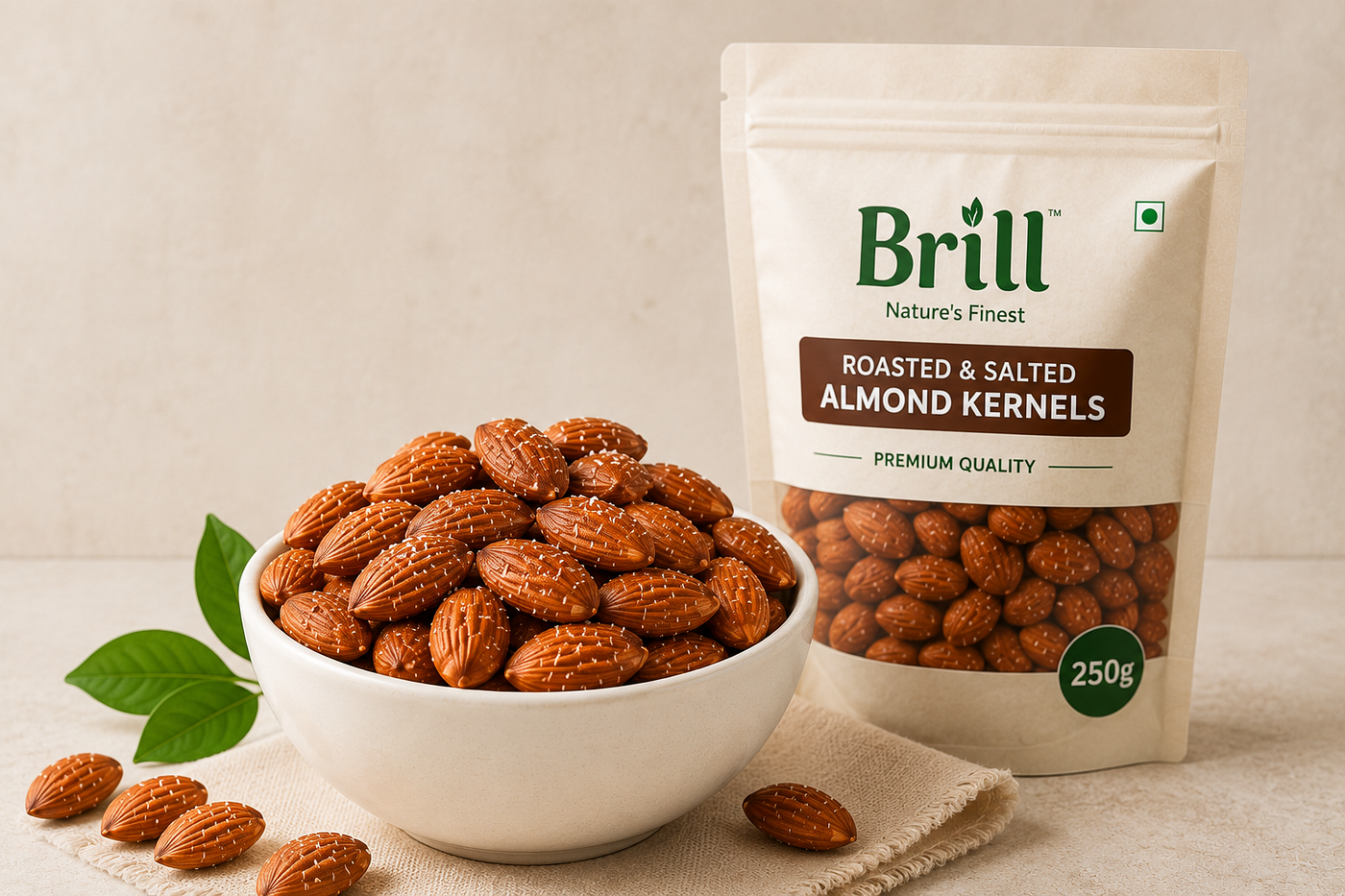 Why Crunch Is the Signature Quality of Premium Roasted Salted Almond Kernels