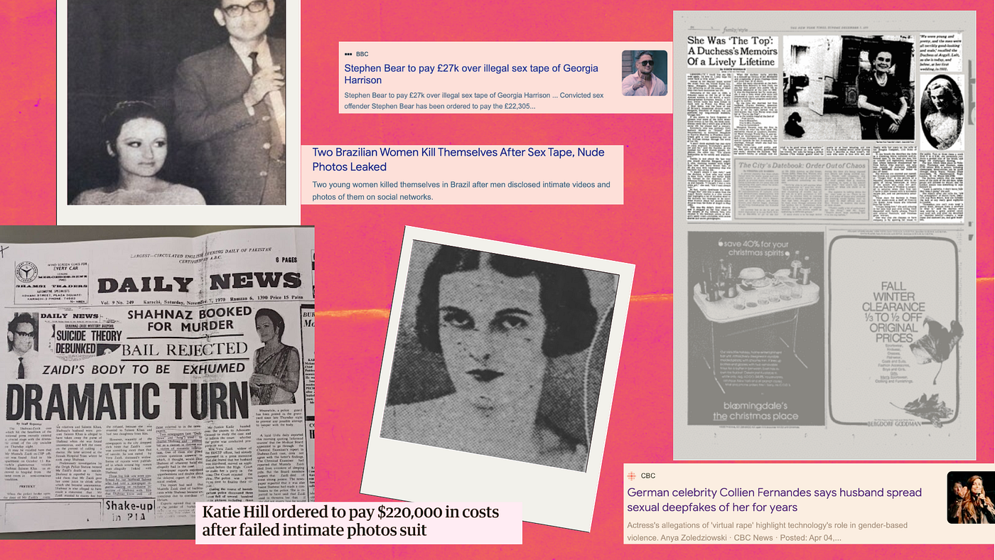 Before the smartphone: what forged nudes from the last century can teach us about modern tech abuse