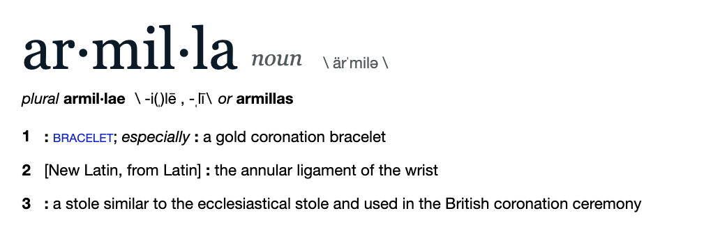 bracelet noun - Definition, pictures, pronunciation and usage