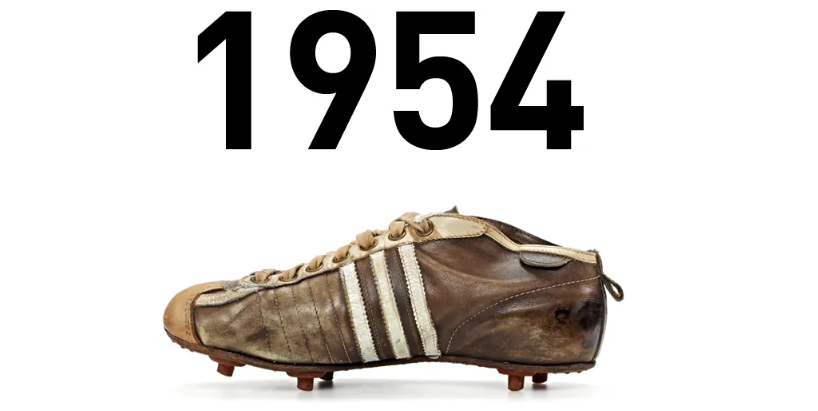 the first pair of adidas
