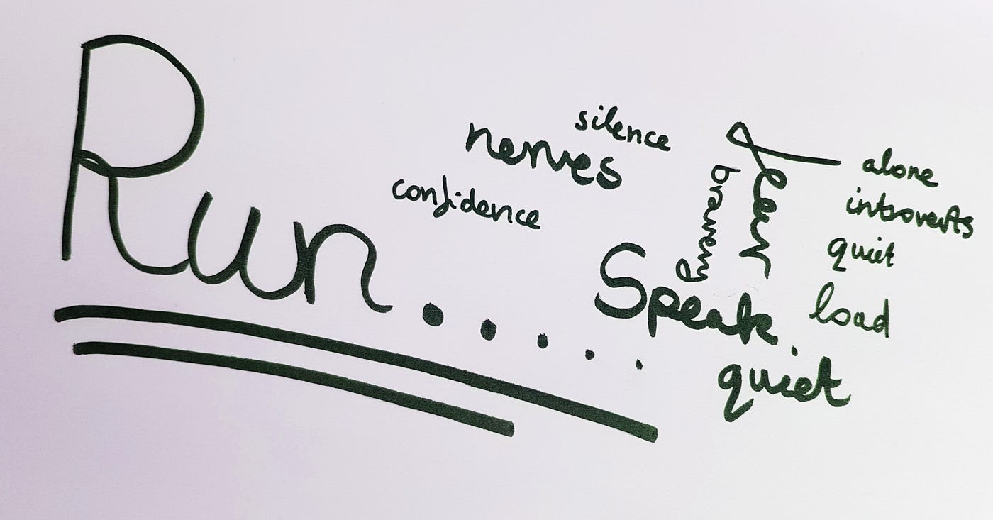 Some of my thoughts right before a presentation