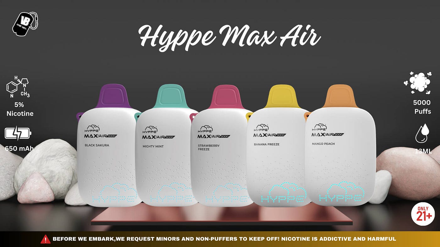 what are vuse vapes Hyppe Max Air 5000: Top Flavors and Review | by Vapor Boss