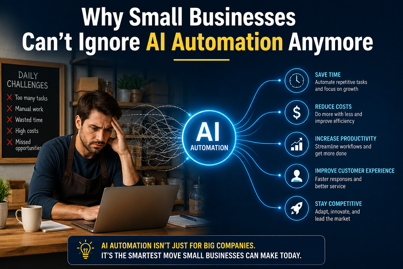 Why Small Businesses Need AI Automation in 2026