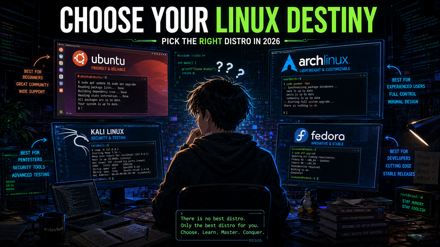 🐧 How to Pick the Right Linux Distro for Your Purpose (2026 Guide)